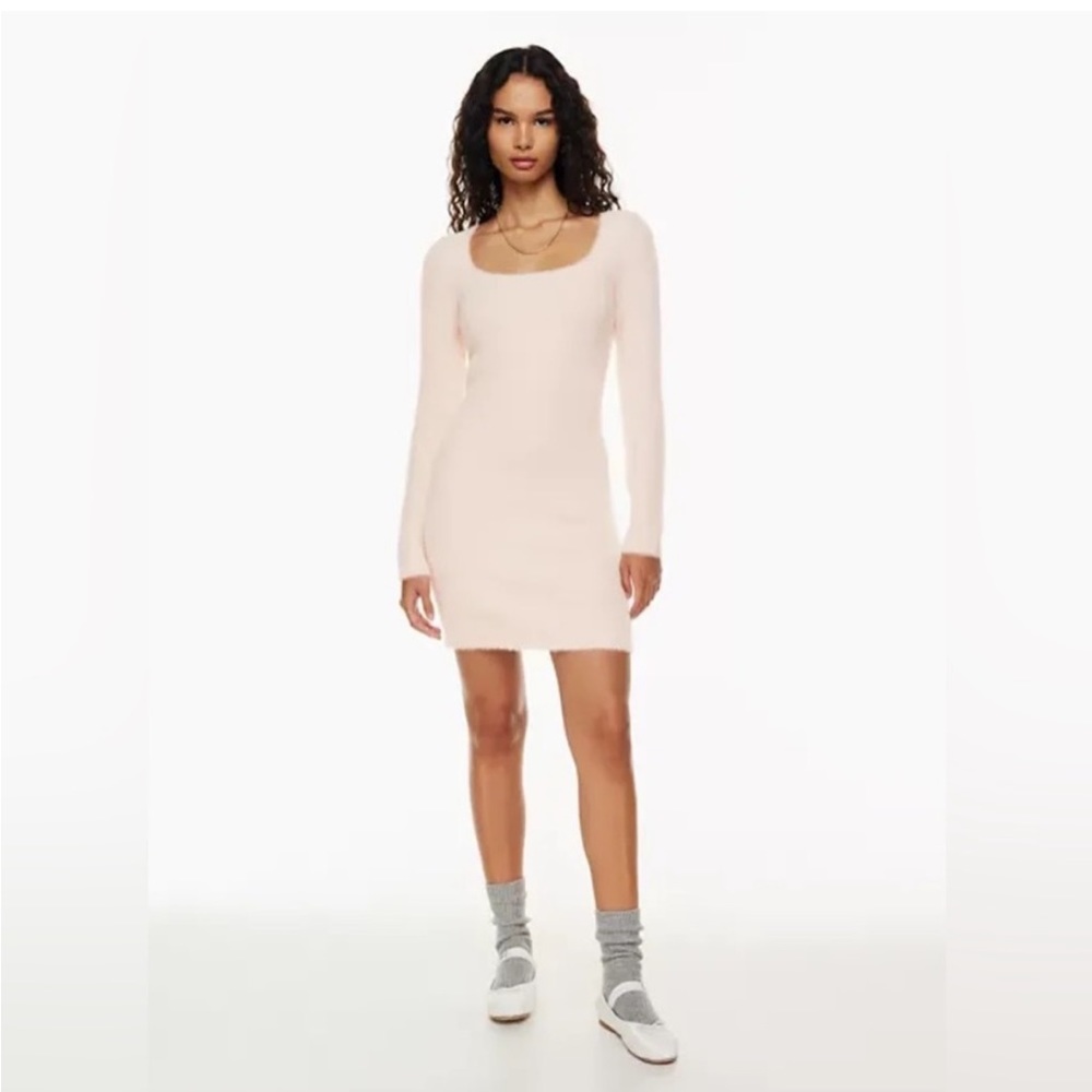 Aritizia Sunday Best Pink Montgomery Dress